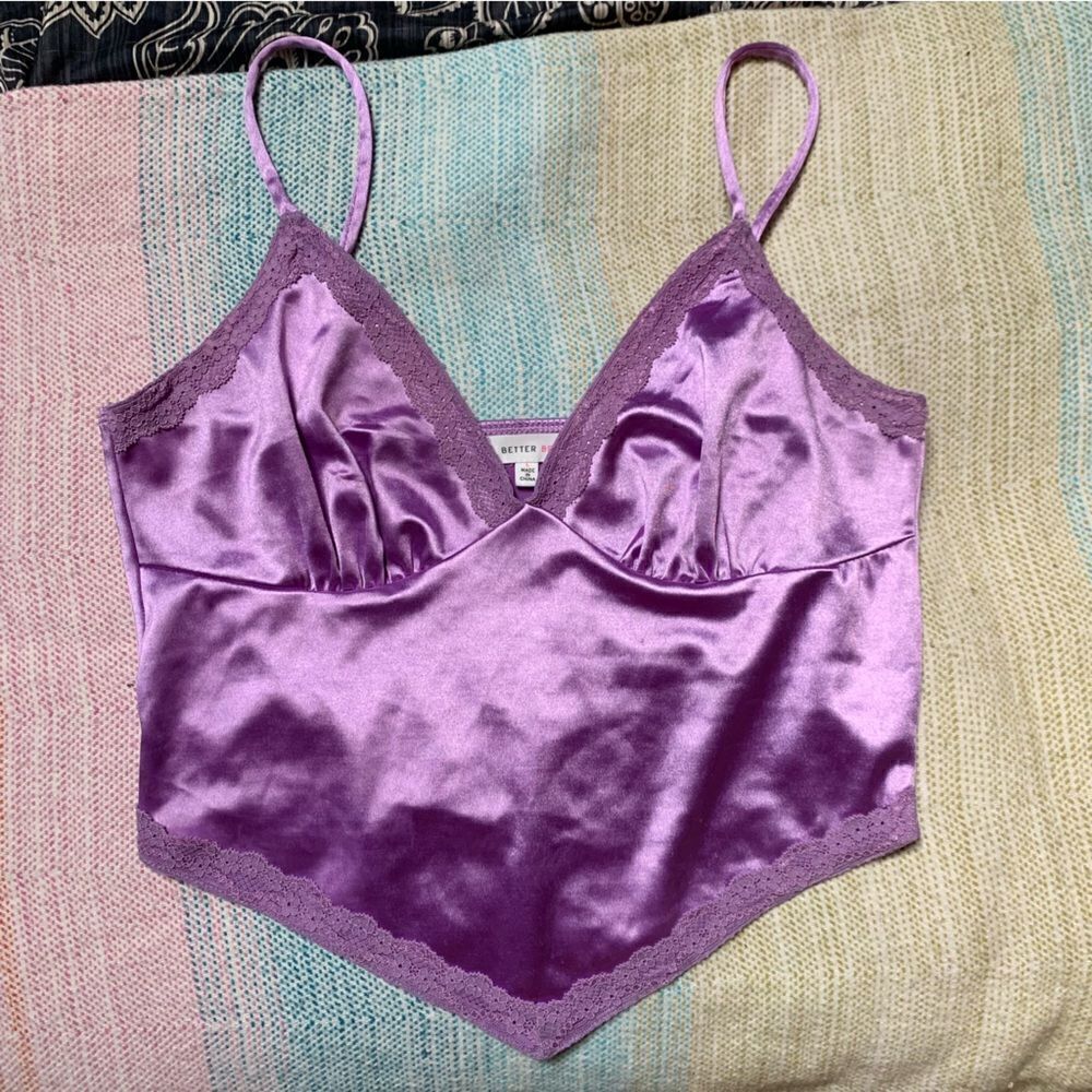 Purple Bandana Tank Top Large